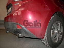 Фаркоп оцинкованный Galia M132A для Mazda 3 хетчбек 2014-(паспорт и сертификат в комплекте)(без электрики)