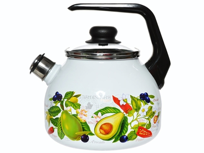 Чайник 3л со свистком "Авокадо"