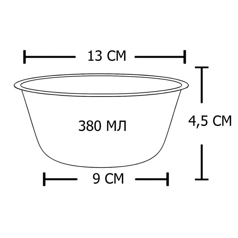 Миска "efox" для питомцев из нержавеющей стали, форма чаша