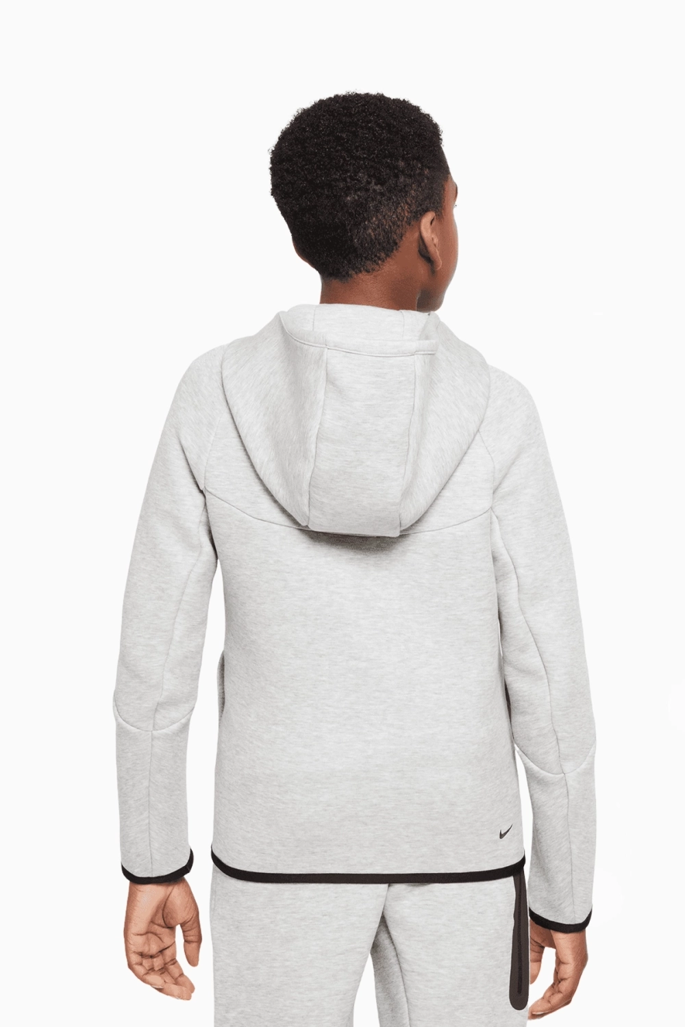Кофта Nike Sportswear Tech Fleece Junior - серый