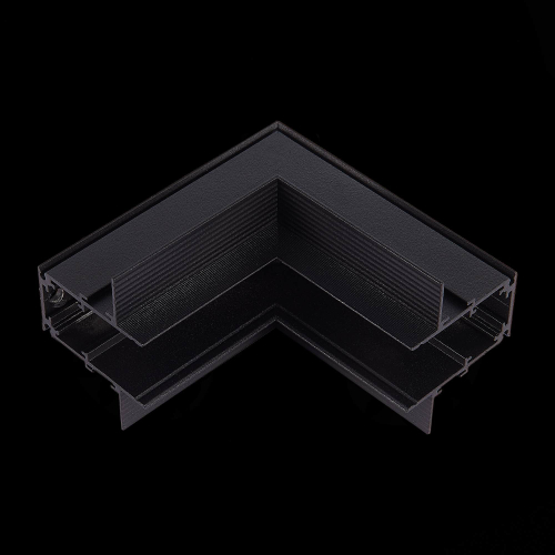 ST007.449.00 Внутренний угол-соединитель для встраиваемого магнитного шинопровода ST-Luce Черный