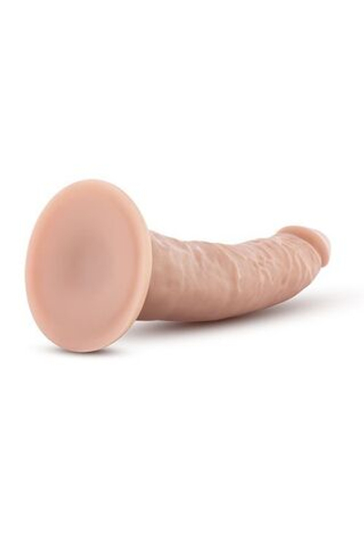 Телесный фаллоимитатор Dr. Skin 7 Inch Cock With Suction Cup - 19 см. (Цвет: телесный)