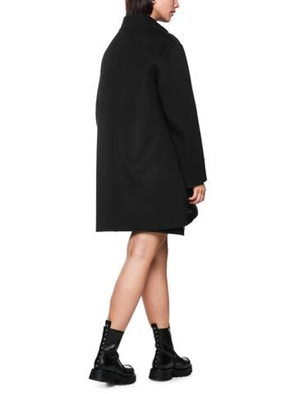 Marc Cain Пальто из шерсти со стеганой вставкой