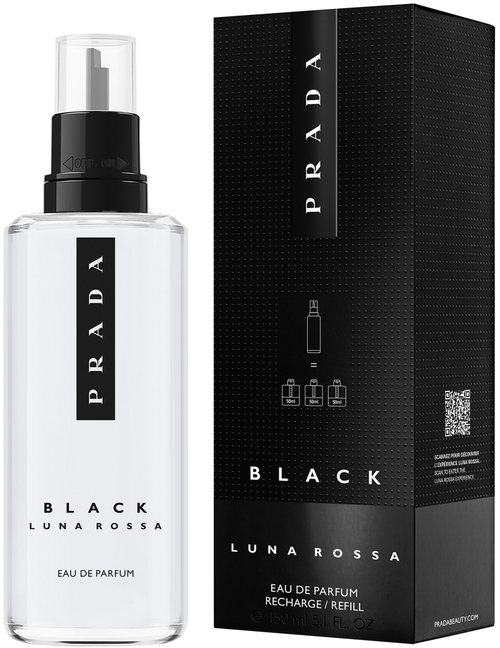 PRADA LUNA ROSSA BLACK MAN EDP 150 ML REFILL