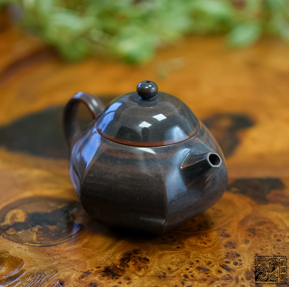 Цзяньшуйский чайник ручной работы, авторская коллекция «Подарков Востока», 110 мл