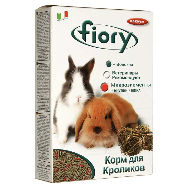 Корм FIORY для кроликов Pellettato гранулированный