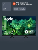 Телевизор 32" HD-ready DLED YaOS, Smart TV, TD32HFBCV1