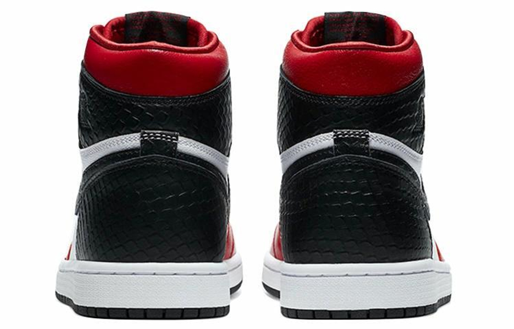 Кроссовки Jordan Air Jordan 1 High Og "Satin Red" (Женская размерная сетка)
