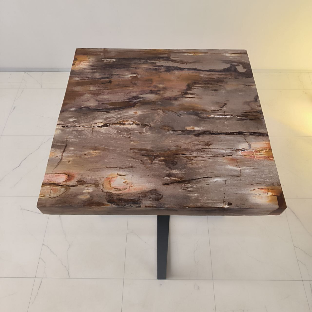 Столешница из окаменелого дерева ST-64191 Палу (0150) 60*60*5