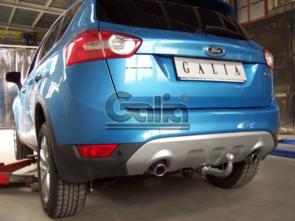 Фаркоп оцинкованный Galia F113C для Ford Kuga 2008-2013, 2013-(паспорт и сертификат в комплекте)(без электрики)
