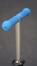 Самокат Mini Micro Deluxe Glow Plus (светящийся) LED арктический синий