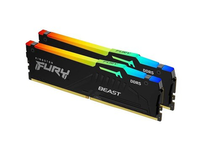 Оперативная память Kingston Fury KF556C36BBEAK2-64, DDR5 2х 64ГБ 5600 МГц, DIMM, RTL