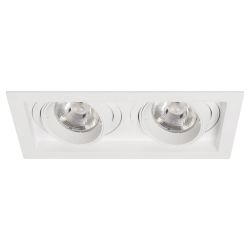 Светильник MS-VORTEX-BUILT-S210x117-2x20W Day4000 (WH-WH, 40 deg, 230V) (Arlight, IP20 Металл, 5 лет) 057768