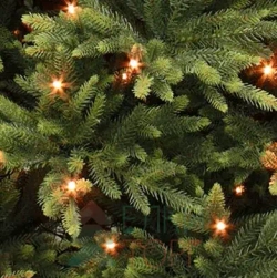 Ель Королевская премиум стройная с лампочками 215 см., 256 LED ламп, Литая хвоя+Пвх, Triumph Tree (72061)