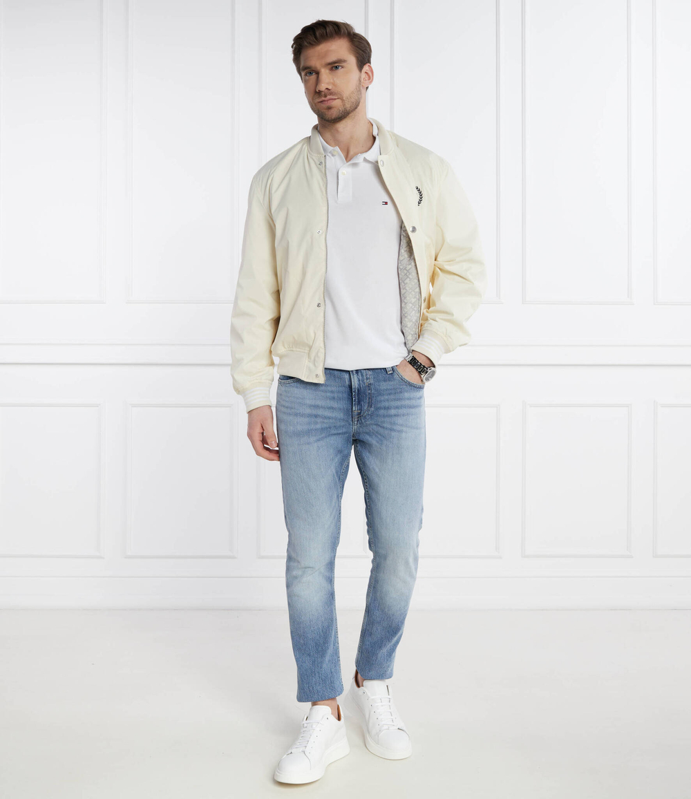 Поло FLAG CUFF Tommy Hilfiger - белый(MW0MW34780)