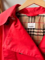 Хлопковый плащ Burberry, 128