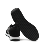 Кожаные кроссовки Calvin Klein - черный(HM0HM00985)