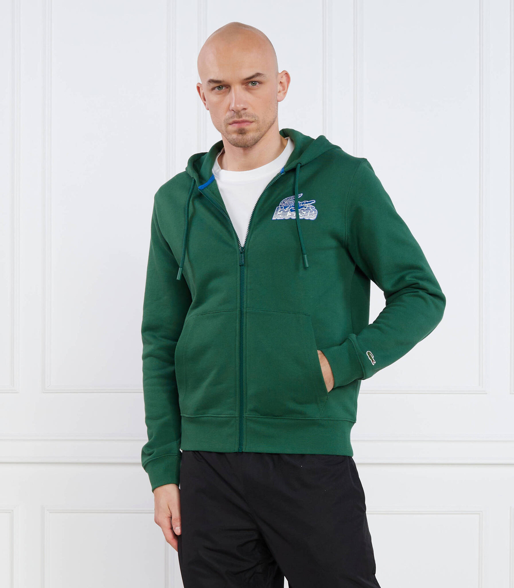 Худи Lacoste - зеленый(SH5088)