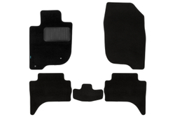 Коврики в салон для MITSUBISHI L200, 2015-2019, 2018-, пикап, 5 шт. (текстиль) KLEVER03353022110KH