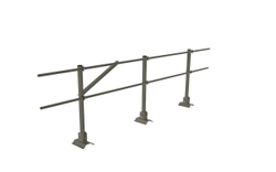 Кровельное ограждение Fachmann КО/PL/PVC/800-2-3000 RAL