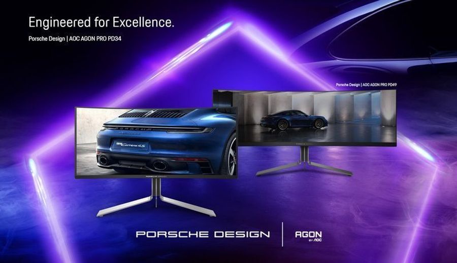 AOC и Porsche Design выпустили  игровой монитор Porsche Design AGON PRO PD34