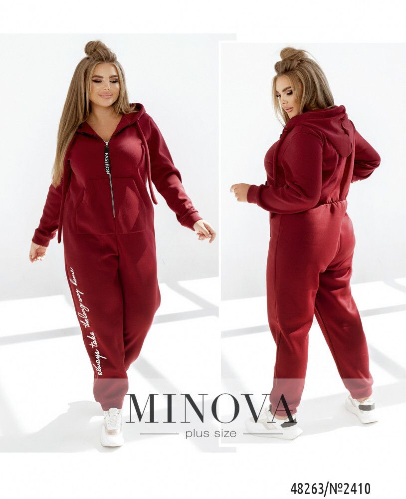 Комбинезон 2410-бордо Minova