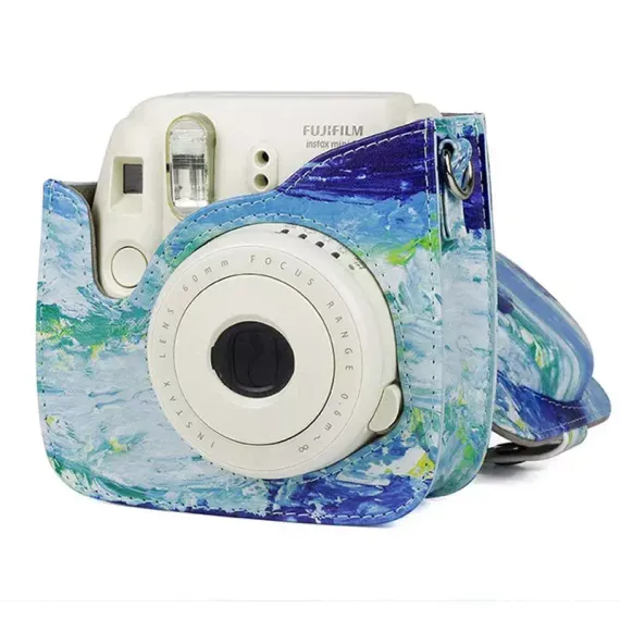 İnstax fotoaparat üzlüyü \ Instant Camera Case Mini 8 in1 bundle VAN GOG