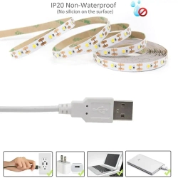 Светодиодная лента 5 Вт, IP25, Теплый белый, 1 шт