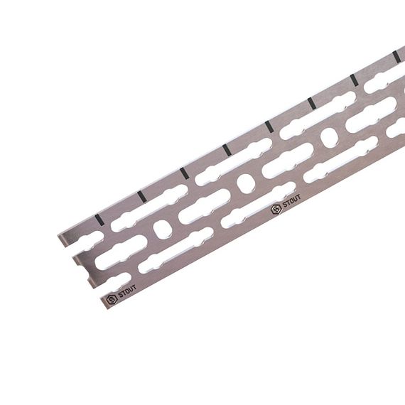 Шина сантехническая STOUT 50*3*1200 мм 41090