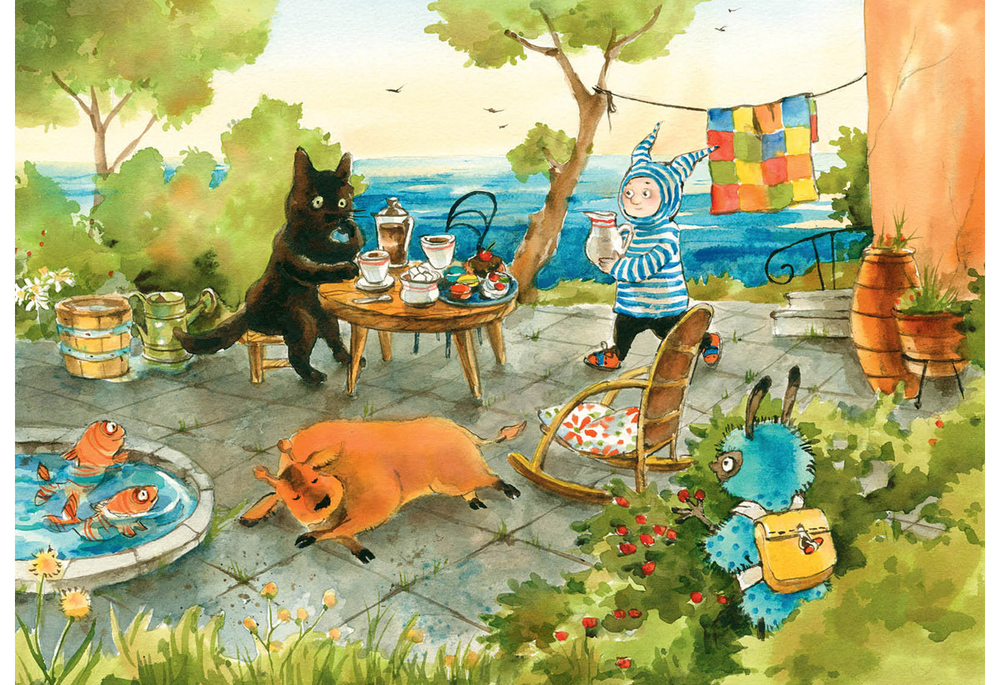 Кот и мурлик. Незваный гость