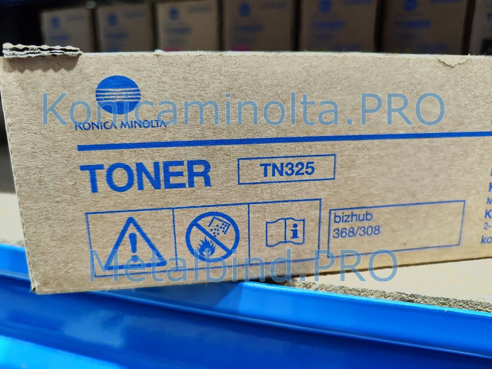 Тонер TN-325K Konica Minolta оригинальный черный A8DA050