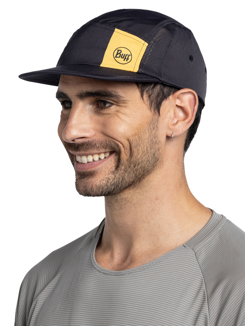 Кепка Buff 5 Panel Go Cap Logo Black