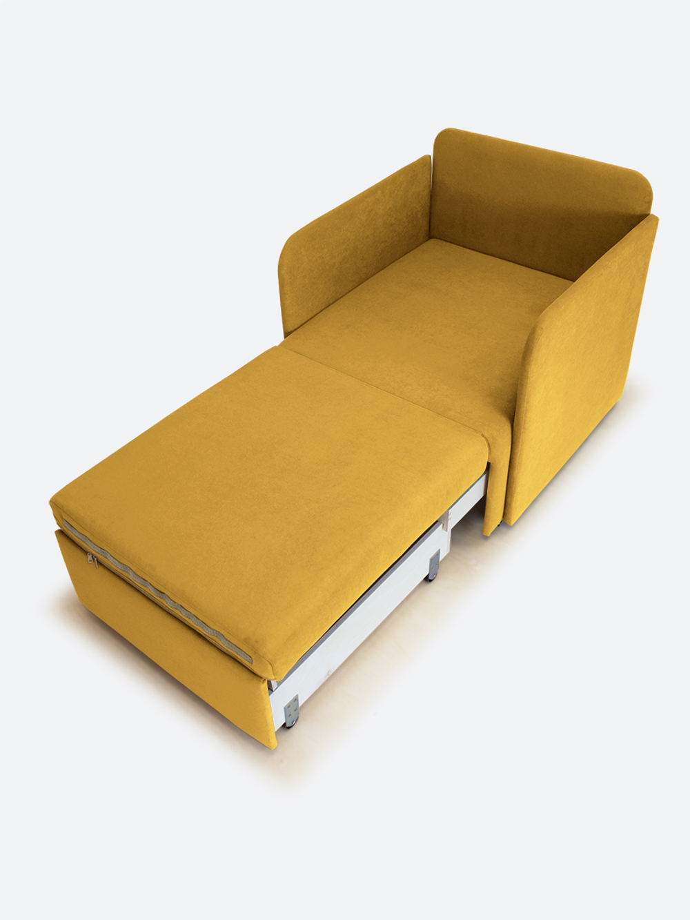 Кресло-кровать "Миник" с подлокотниками, купон Тигр