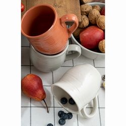 Кружка In The Village, 490 мл, светло-бежевая