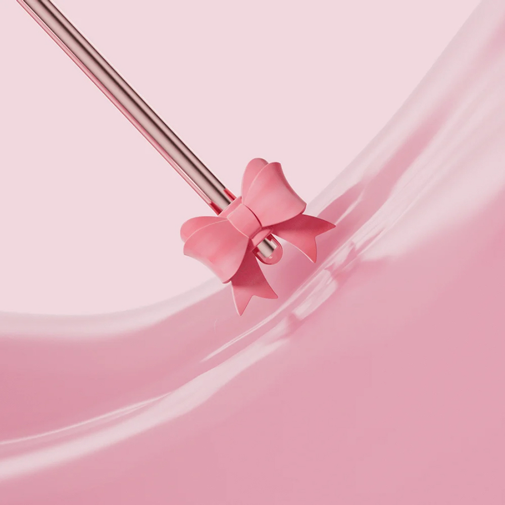 Мини вибростимулятор 12,3см в форме леденца на палочке BeYourLover Lollipop Vibrator Powerful Mini Wand Massager VX219A