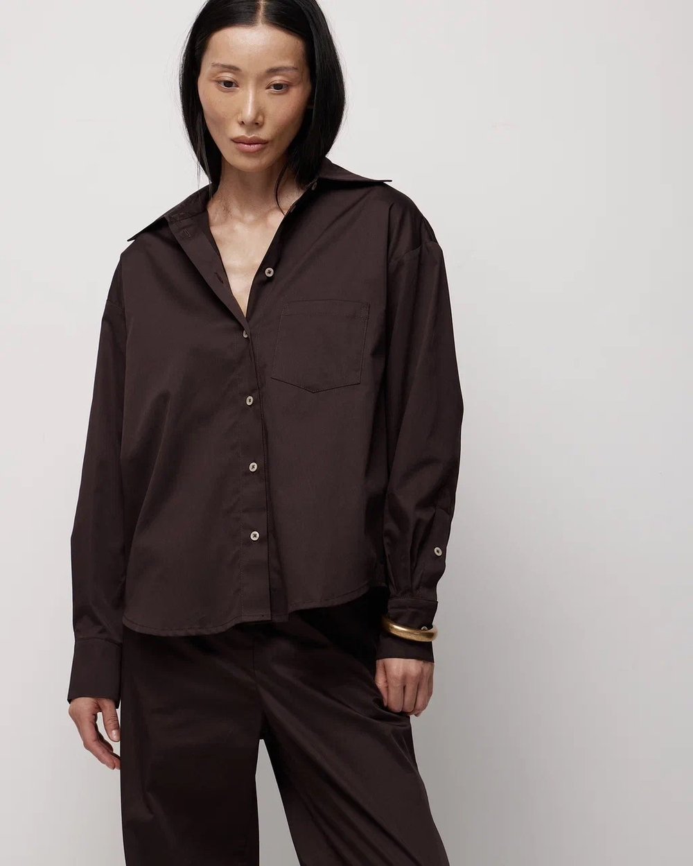 Рубашка Joan shirt in Brown