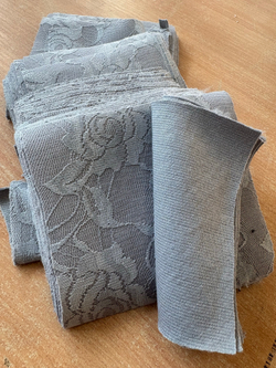 Для рукоделия / ткань кружево на плотном трикотаже
