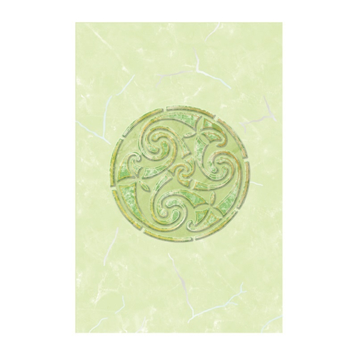 ВКЗ Веста Декор D1 200х300х7мм салатный с золотом, серия Люкс