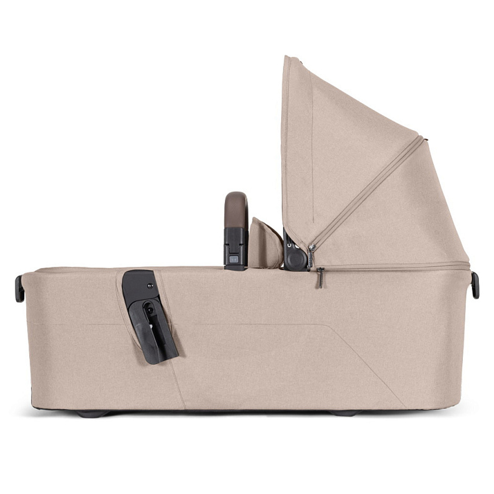 Коляска 2 в 1 Joolz Aer 2 с бампером Sandy Taupe/Mid Brown Carbon