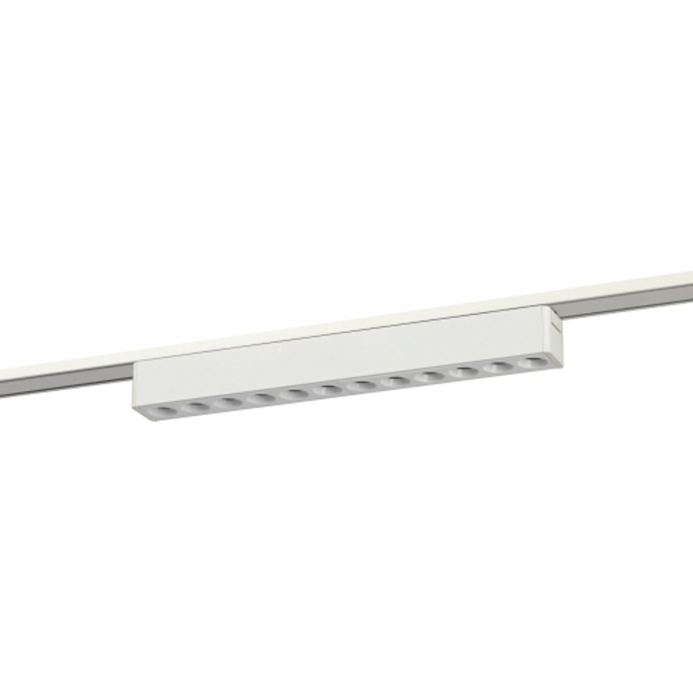 Магнитный трековый светильник ЭРА TRM-S5-2-12W4K WH светодиодный 12Вт 4000К белый для системы S5