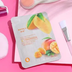 Тканевая маска для лица с манго, увлажняющая