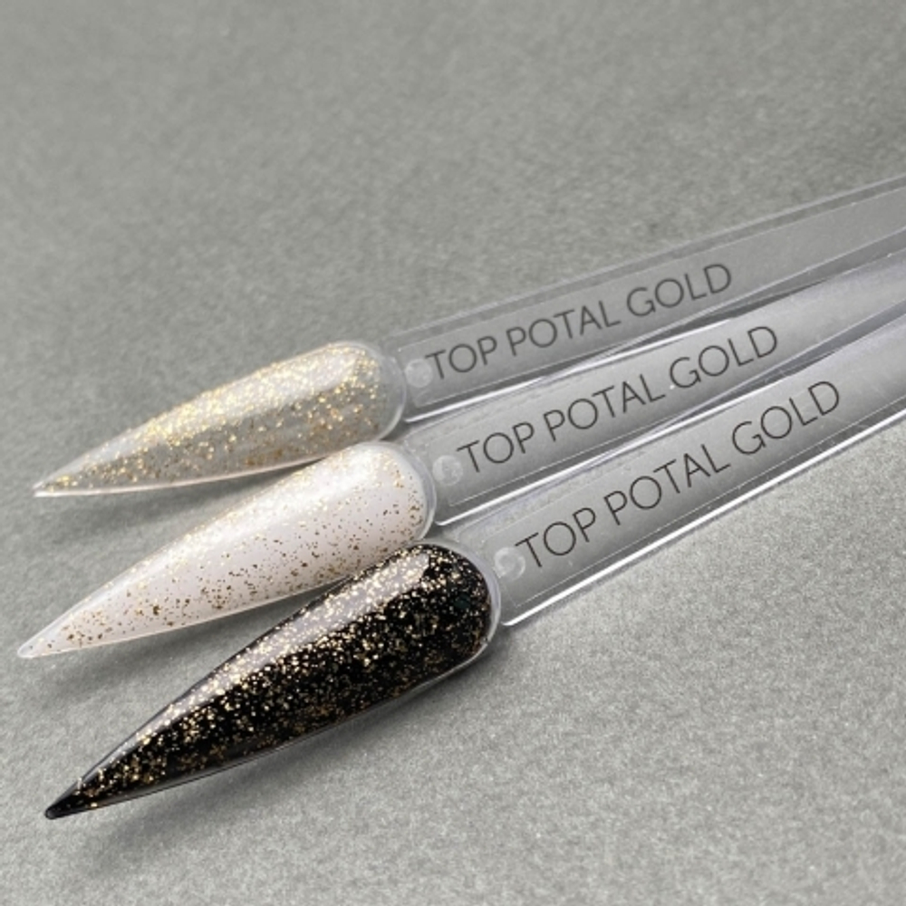 SHOKOlak TOP POTAL GOLD с золотой поталью 10ml