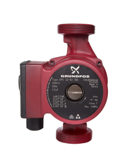 Насос циркуляционный GRUNDFOS UPS 32-60 EU, с гайками