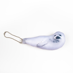 Мягкий брелок «Нерпа белая»