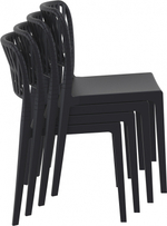 Стул пластиковый Siesta Contract Portofino, черный