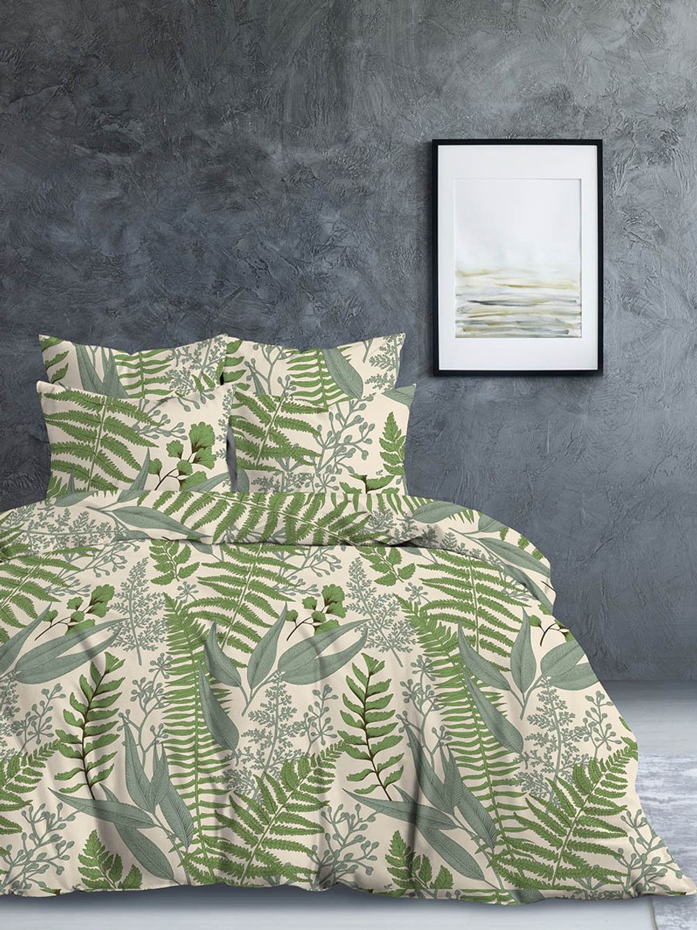 Наволочка комплект 2шт бязь Сказка "Yarrow" 50x70 см на молнии