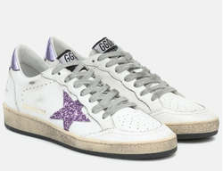 Кеды Golden Goose Super-Ball Star leather sneakers