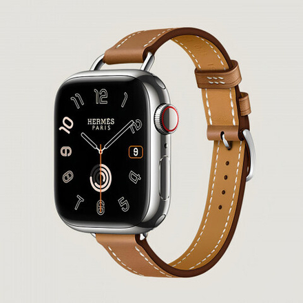 Apple Watch Series 9 Hermes 41 mm Attelage Simple Tour Gold