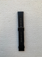 Ремешок силиконовый для часов Xiaomi Haylou Smart Watch Solar LS-02, черный