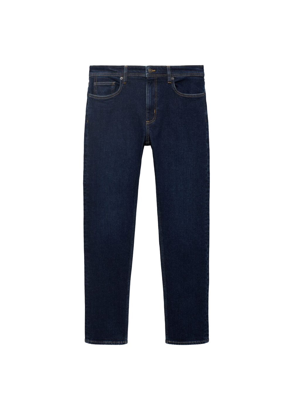 Джинсы Jan slim fit из денима темного цвета